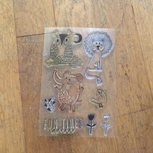 Clear stamps FREE WITH THE NEXT PURCHASE!